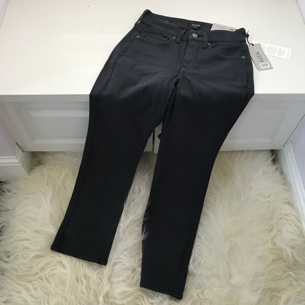 NYDJ Marilyn Straight Jeans In Petite - Picture 2 of 6